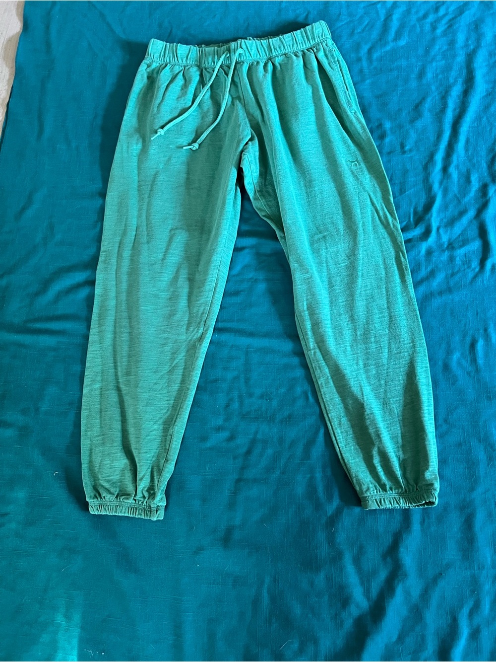PINK Victoria's Secret Teal Green  Woman pJogger Sweatpants - Picture 7 of 7